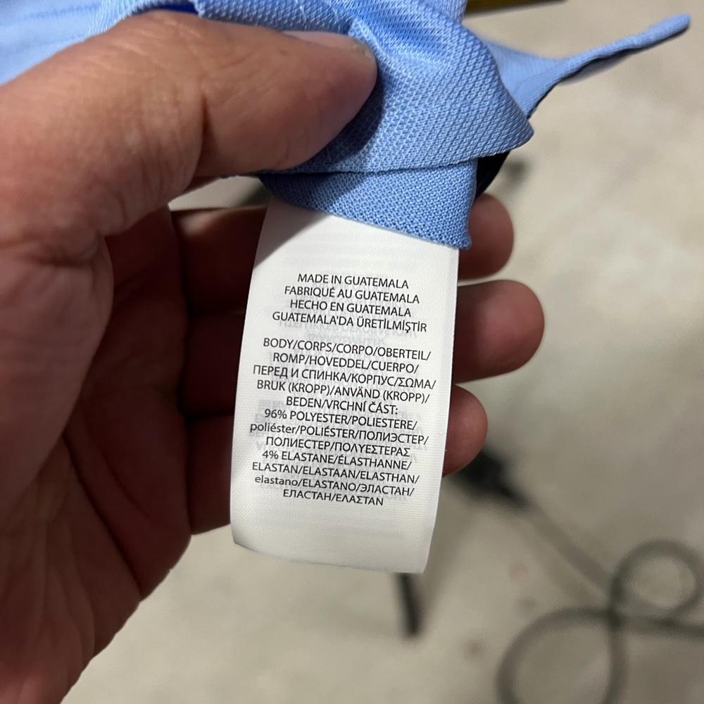 Ralph Lauren Men's Sky Blue Polo Shirt - Picture 6 of 7